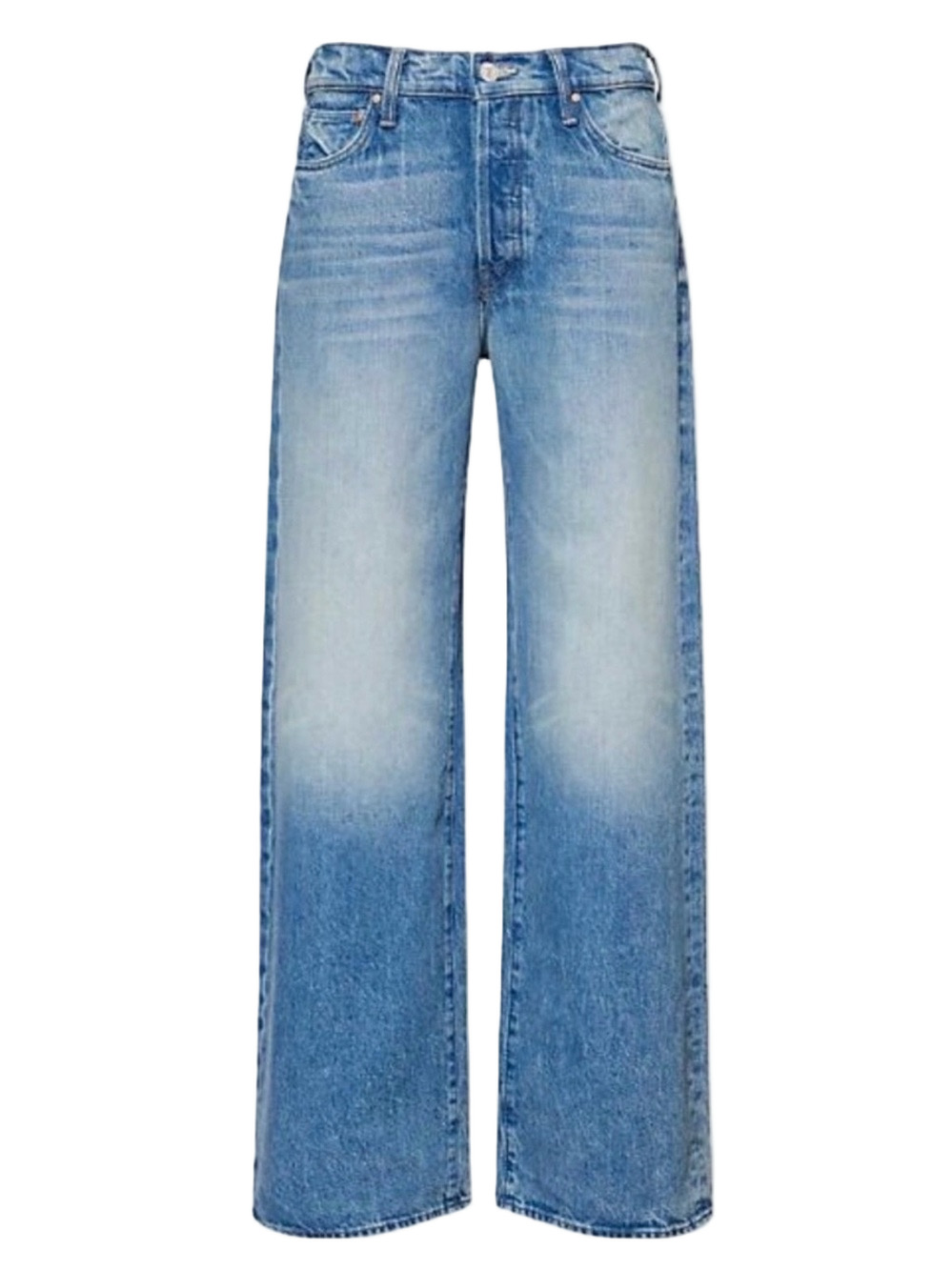 MOTHER The Dodger Button Sneak Wipeout Blue Button Fly Jeans  - Size 29, NWT